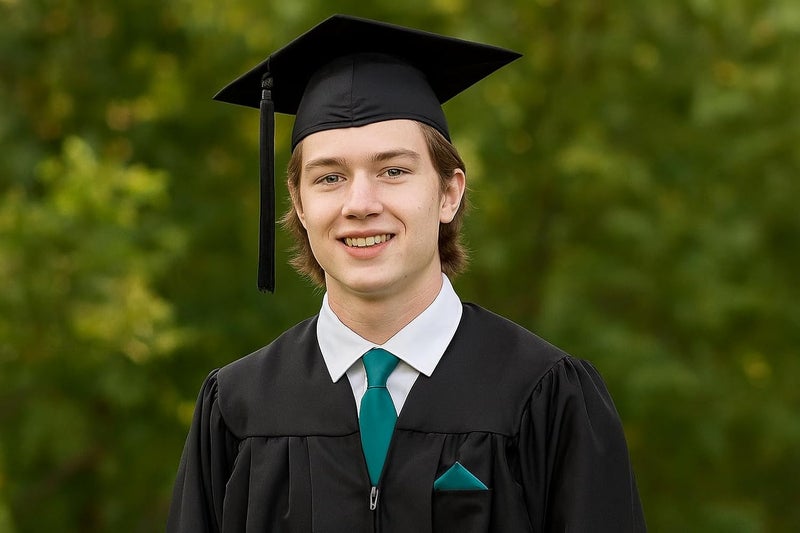 Trilece Ties for Men - Mens Solid Color Formal Necktie and Pocket Square Sets - Image 4